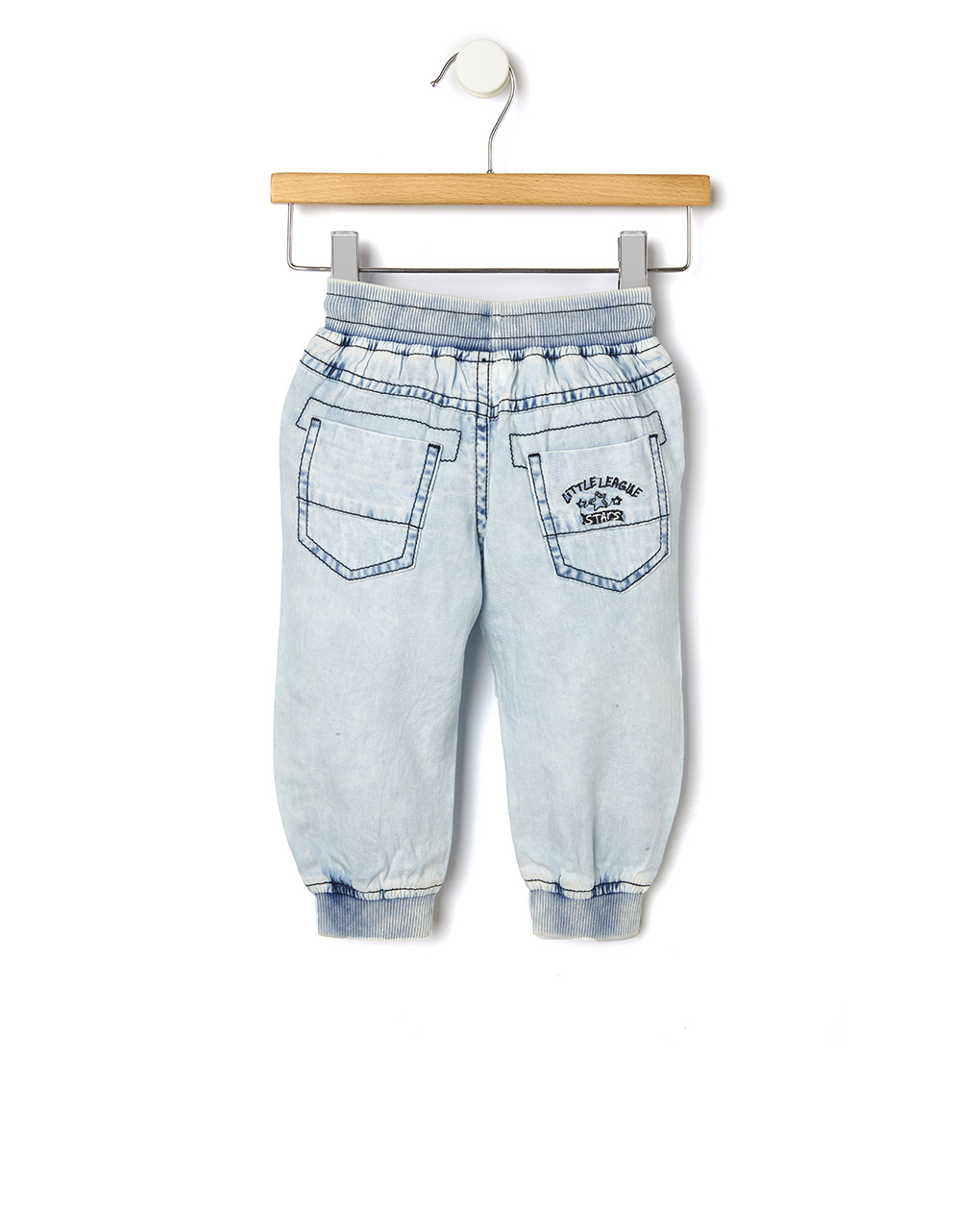 Pantaloni in denim chiaro
