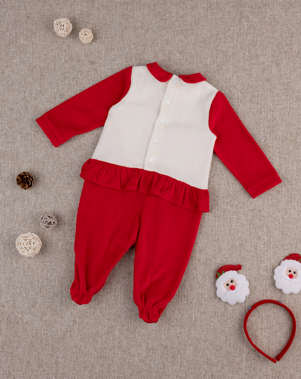 Tutina ciniglia bimba "christmas"
