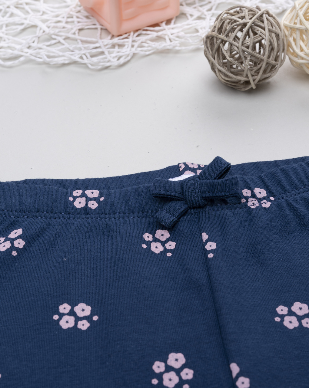 Legging bimba blu