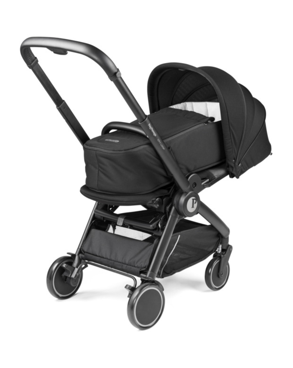 Nido per passeggino - city loop nest - true black - peg perego