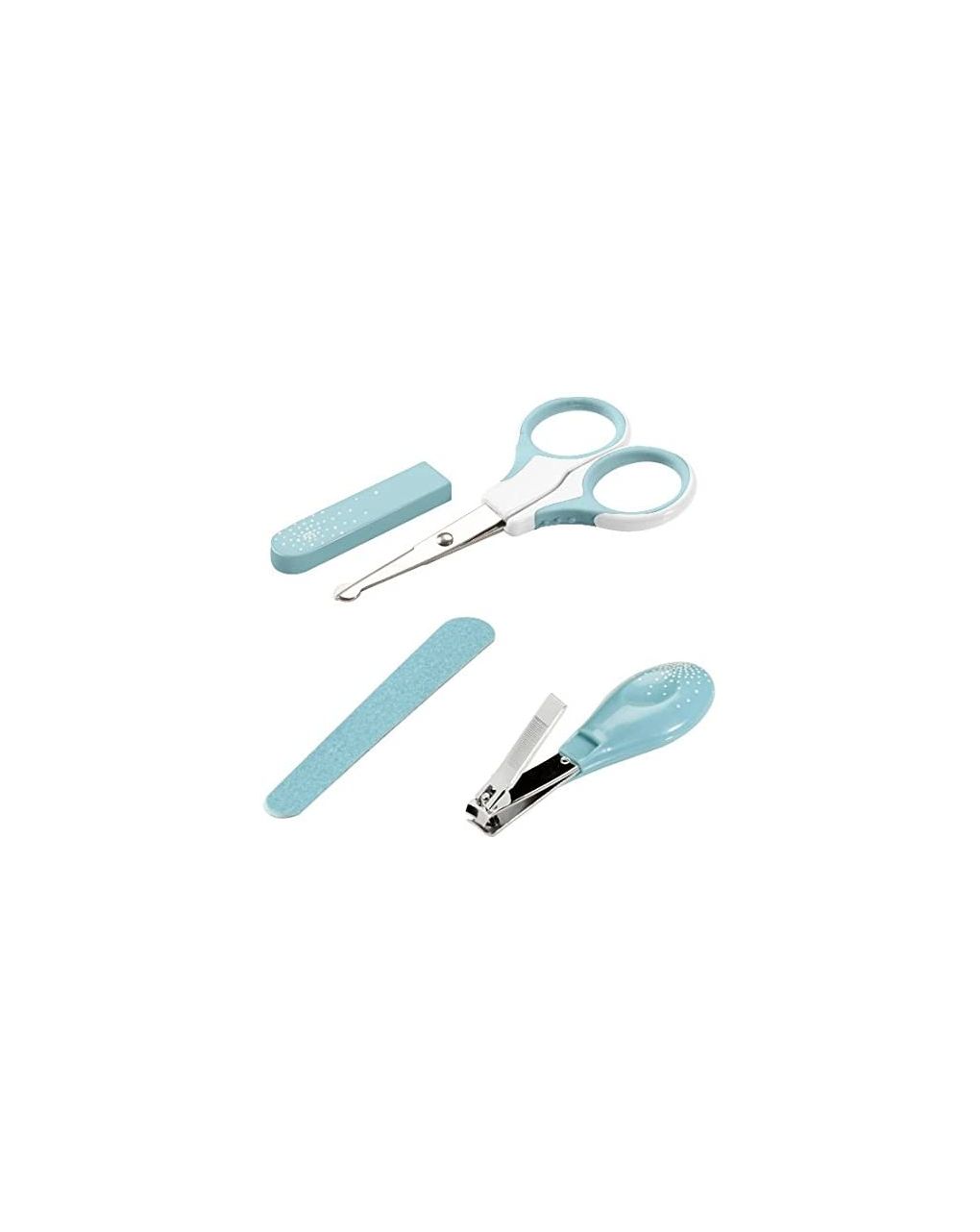 Set per l'igiene e cura del bambino con 9 accessories- verde acqua - babymoov