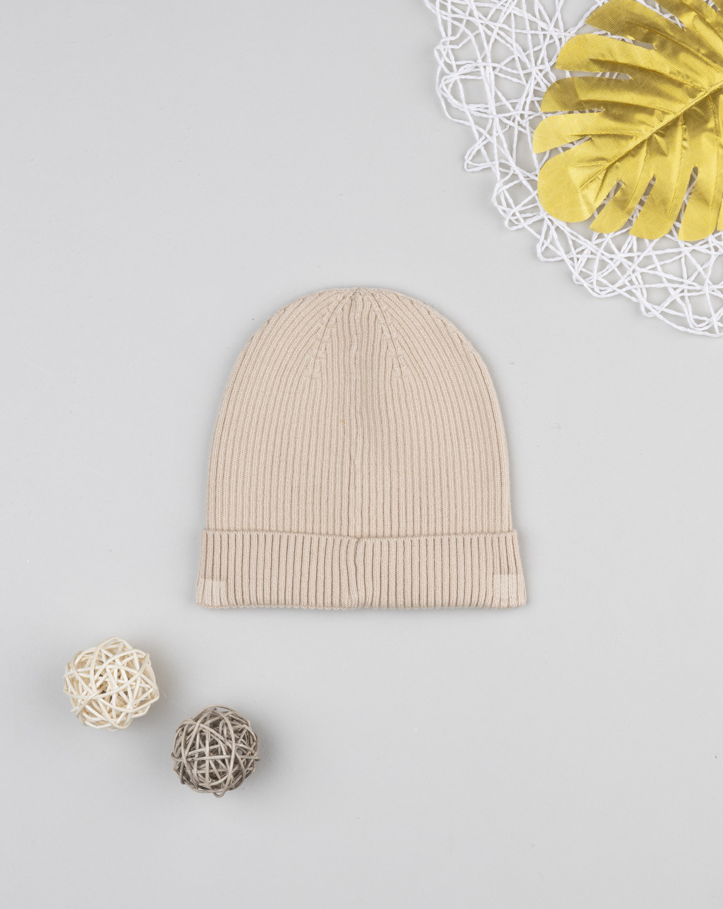 Berretto bimba beige minnie