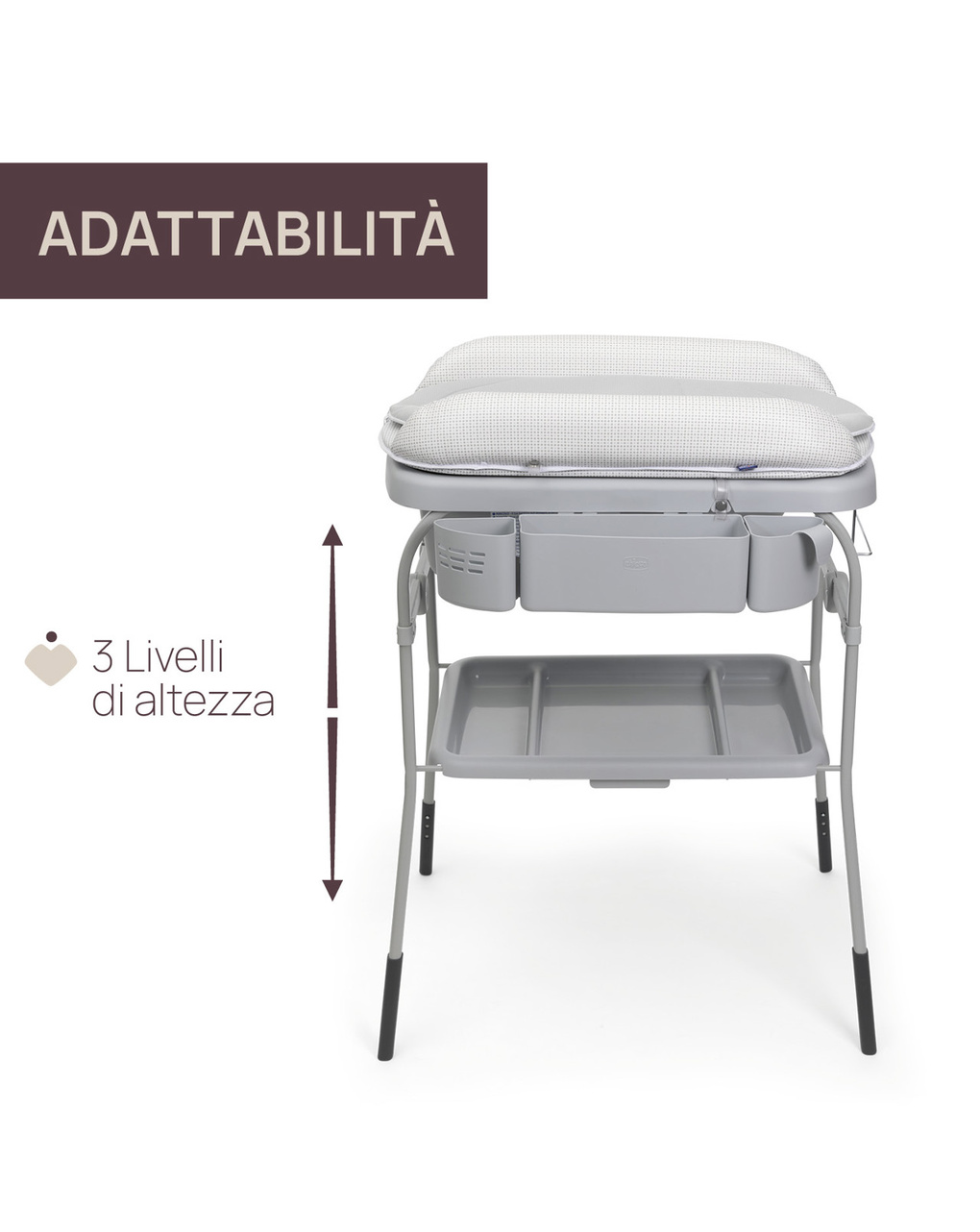 Bagnetto fasciatoio completo cuddle&bubble - chicco