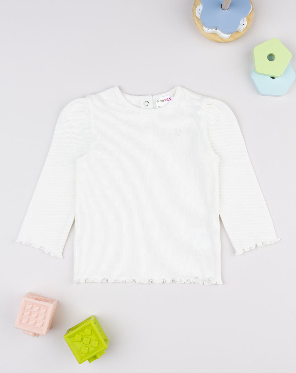T-shirt bimba bianca costina