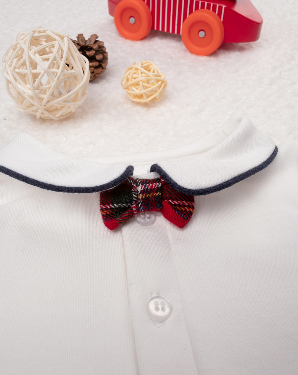 Completo classico bimbo tartan