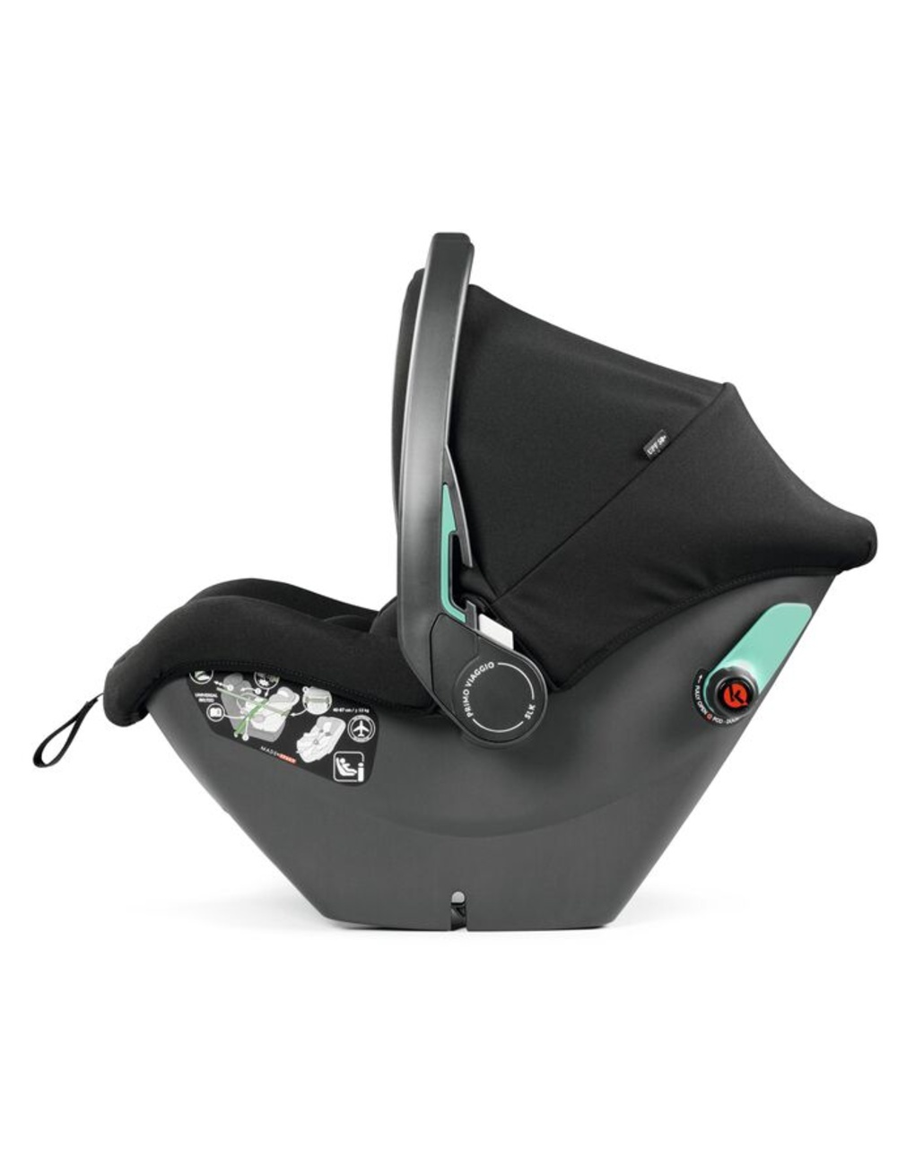 Seggiolino auto i-size primo viaggio slk - true black - peg perego