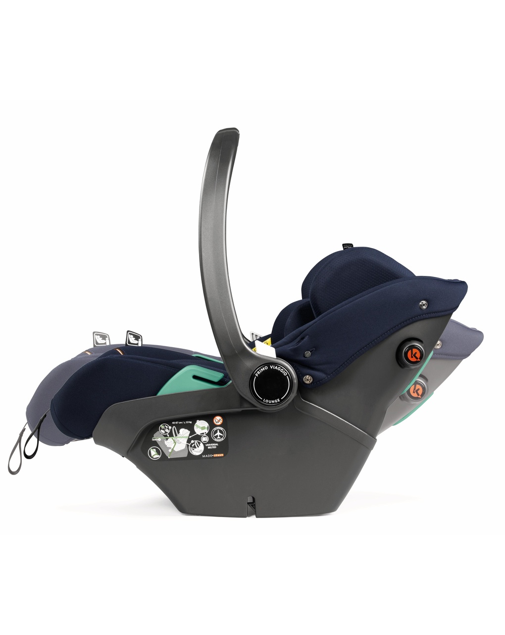 Trio veloce flex lounge - blue shine - peg perego