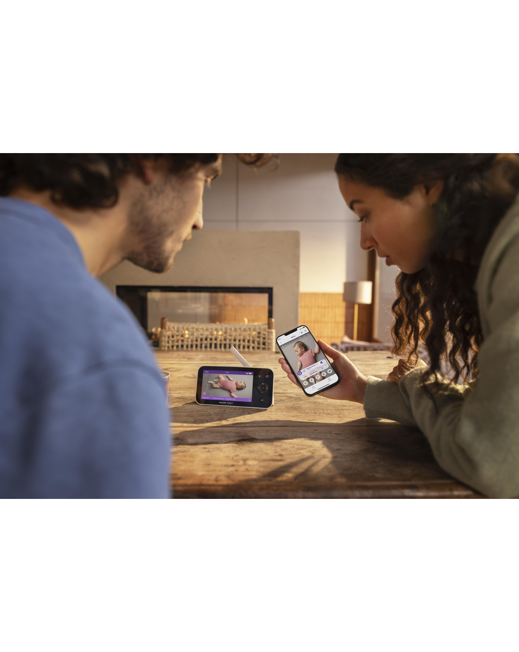 Baby monitor premium connected con intelligenza artificiale - philips avent