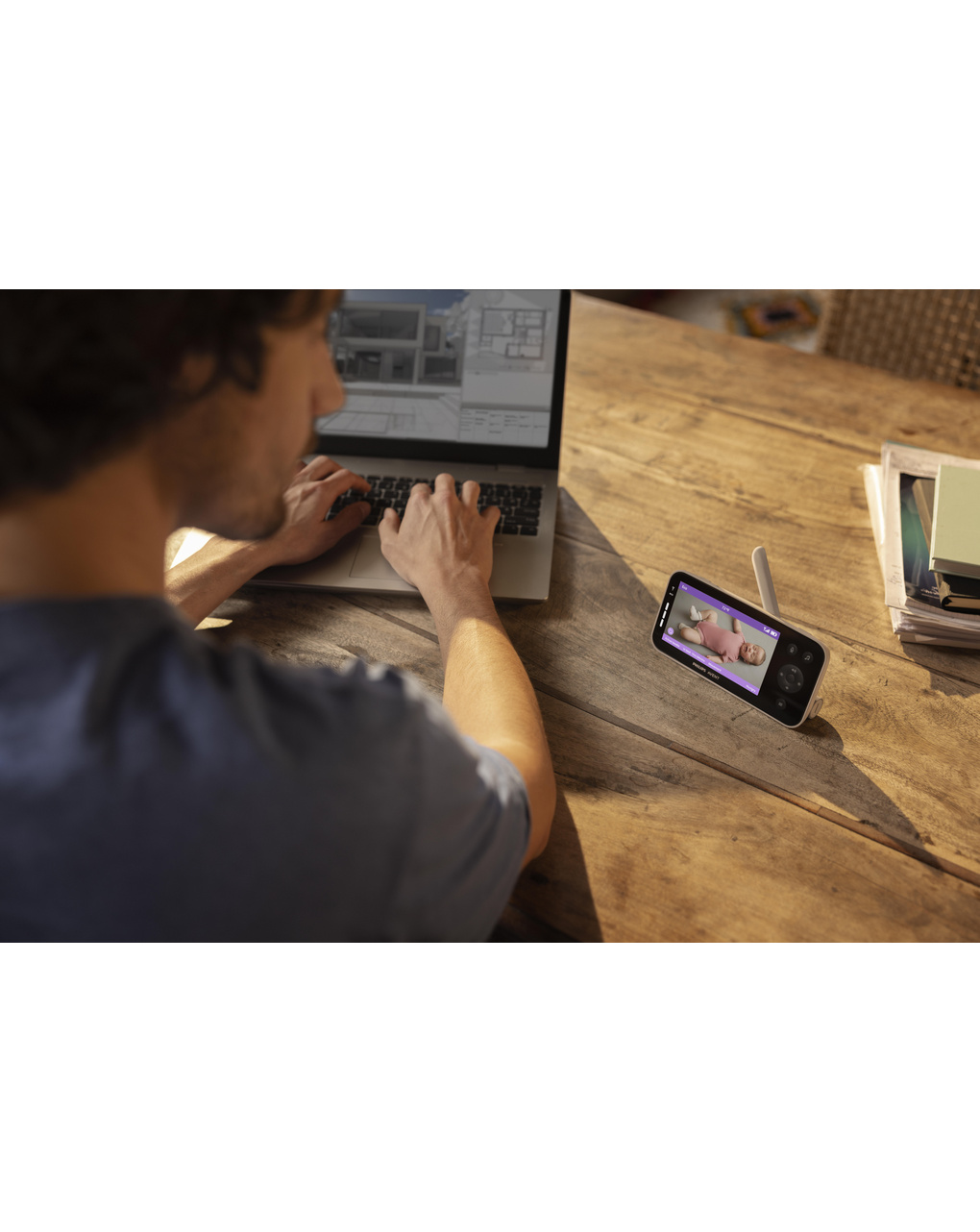 Baby monitor premium connected con intelligenza artificiale - philips avent