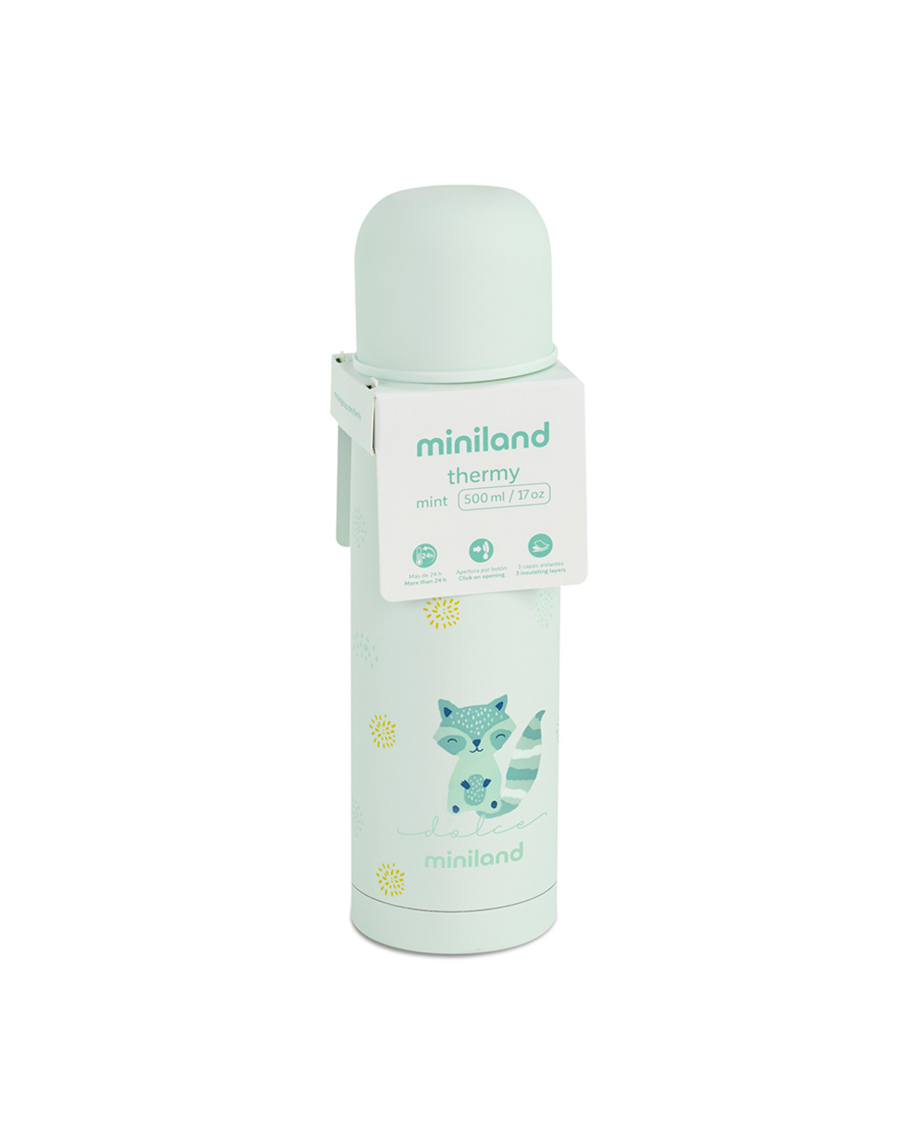Borraccia thermy mint 500ml - miniland