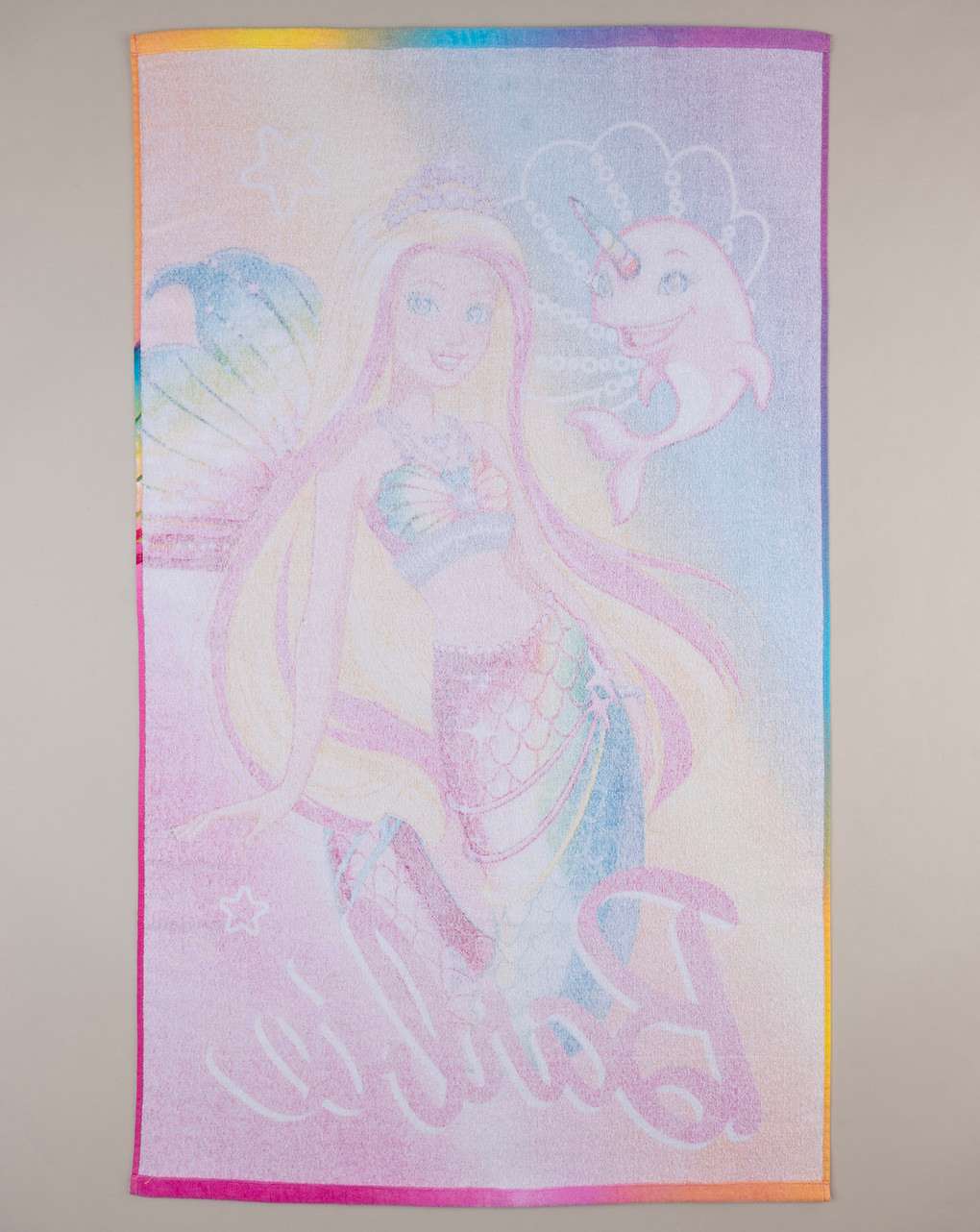 Telo mare bambina "barbie"