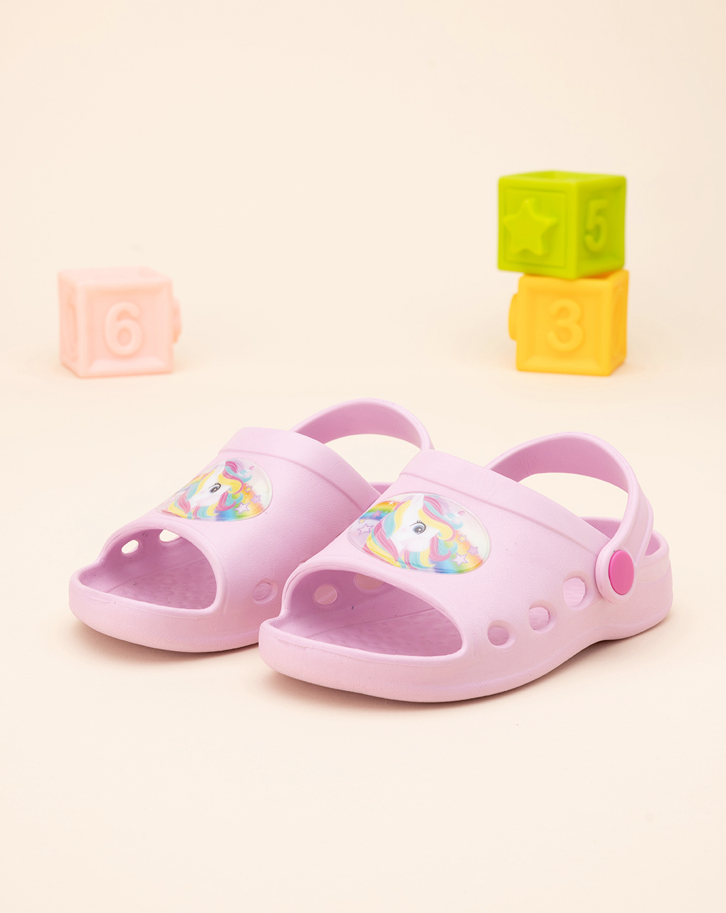 Sabot bimba aperto unicorno