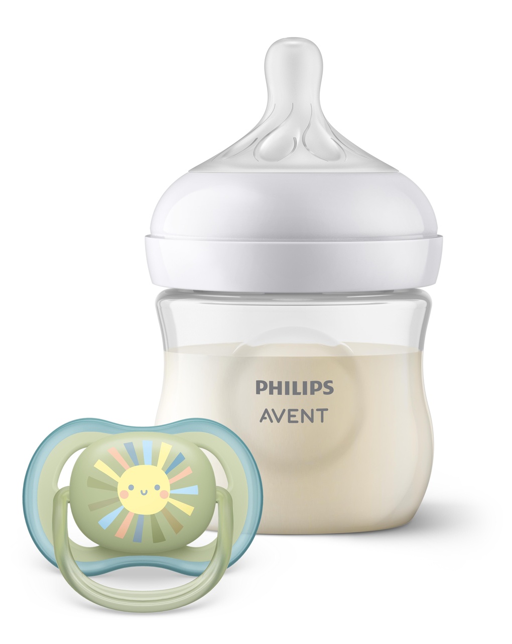 Set biberon natural response 125 ml + 1 succhietto ultra air 0-6 m - philips avent