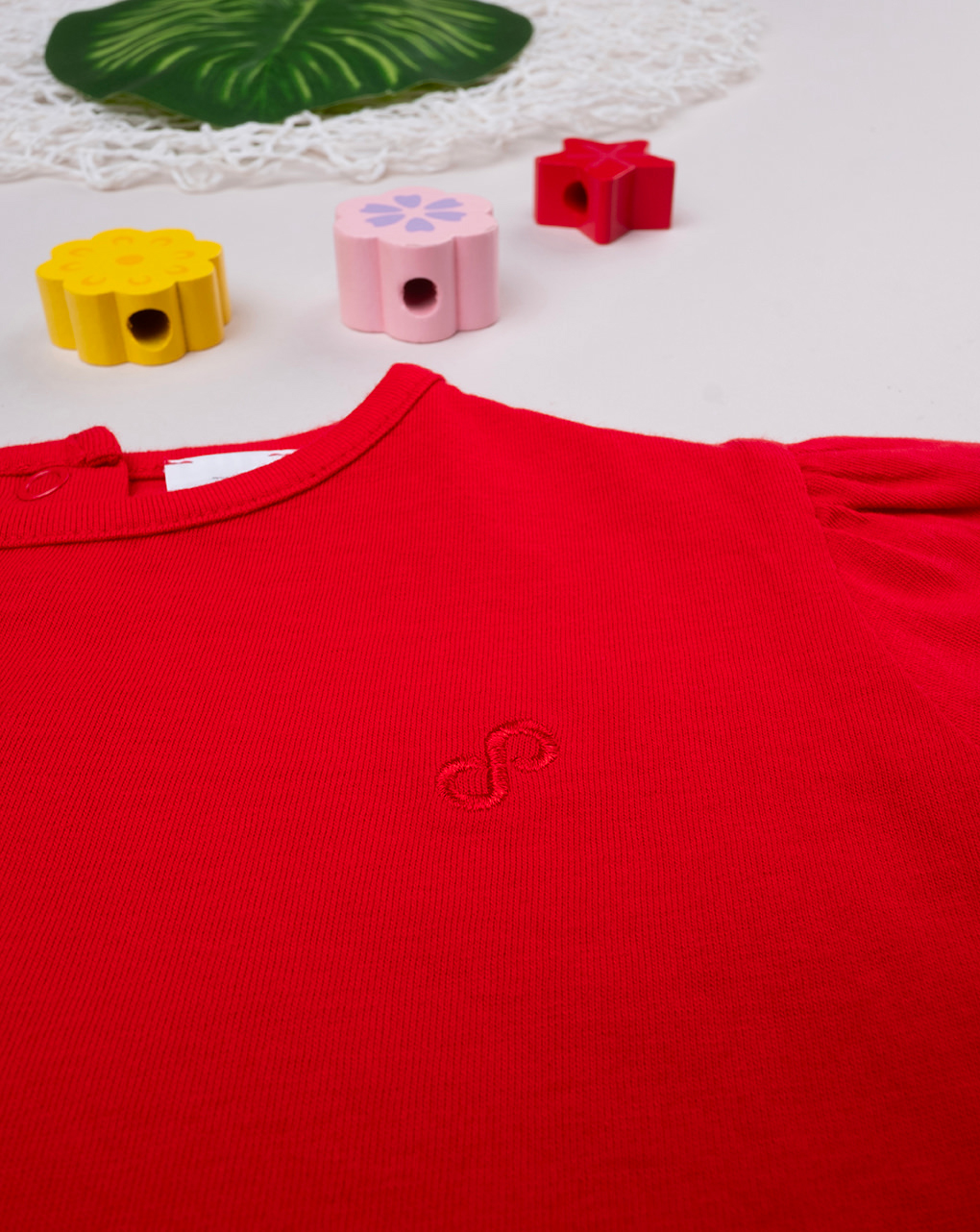 T-shirt bimba rossa