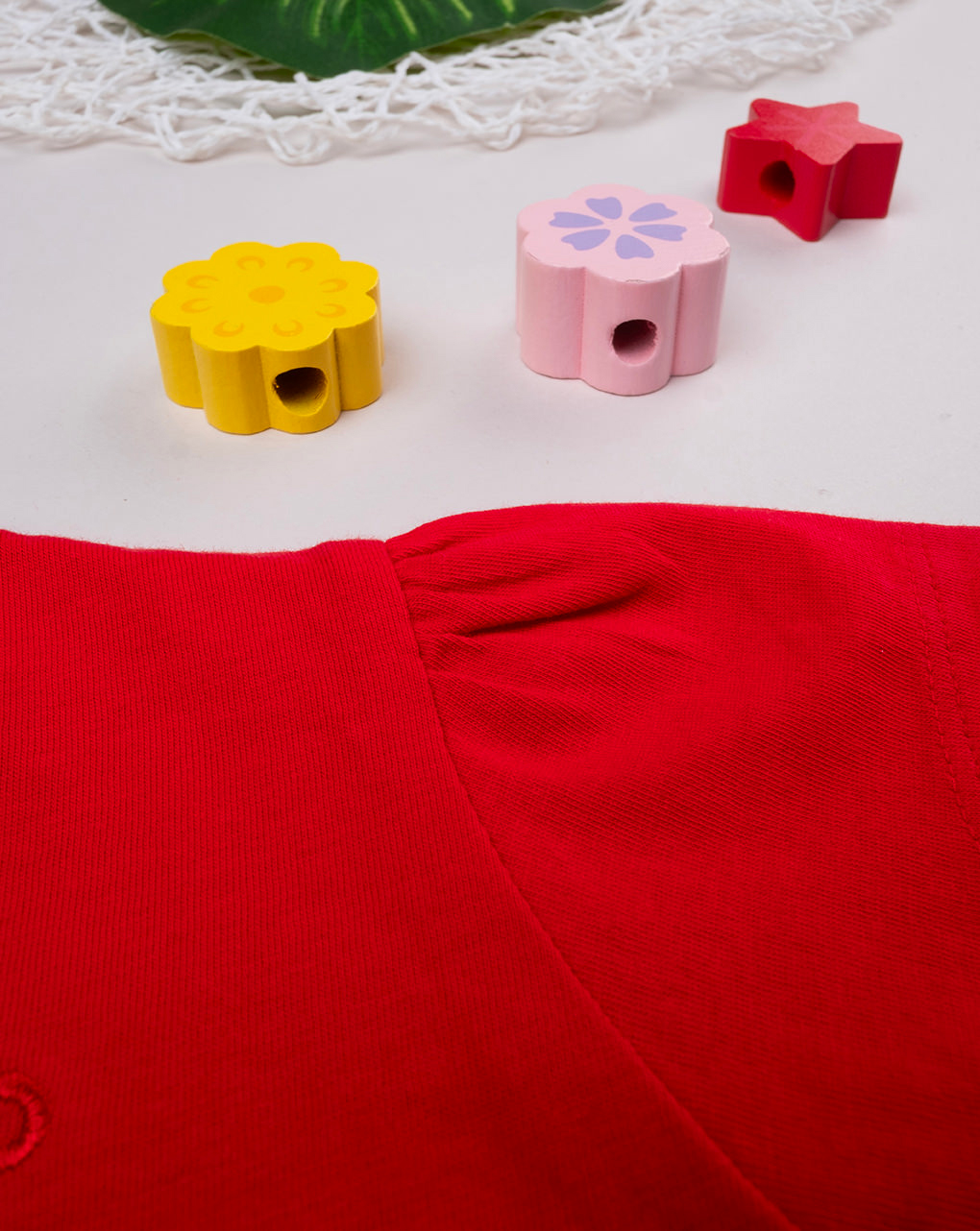 T-shirt bimba rossa