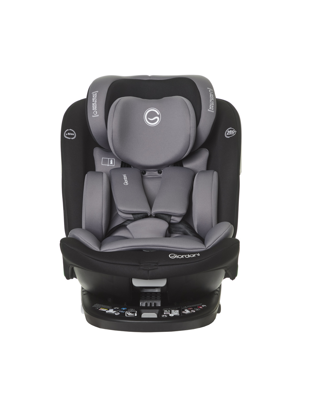 Seggiolino auto jupiter (40-150cm) 0-12anni - giordani