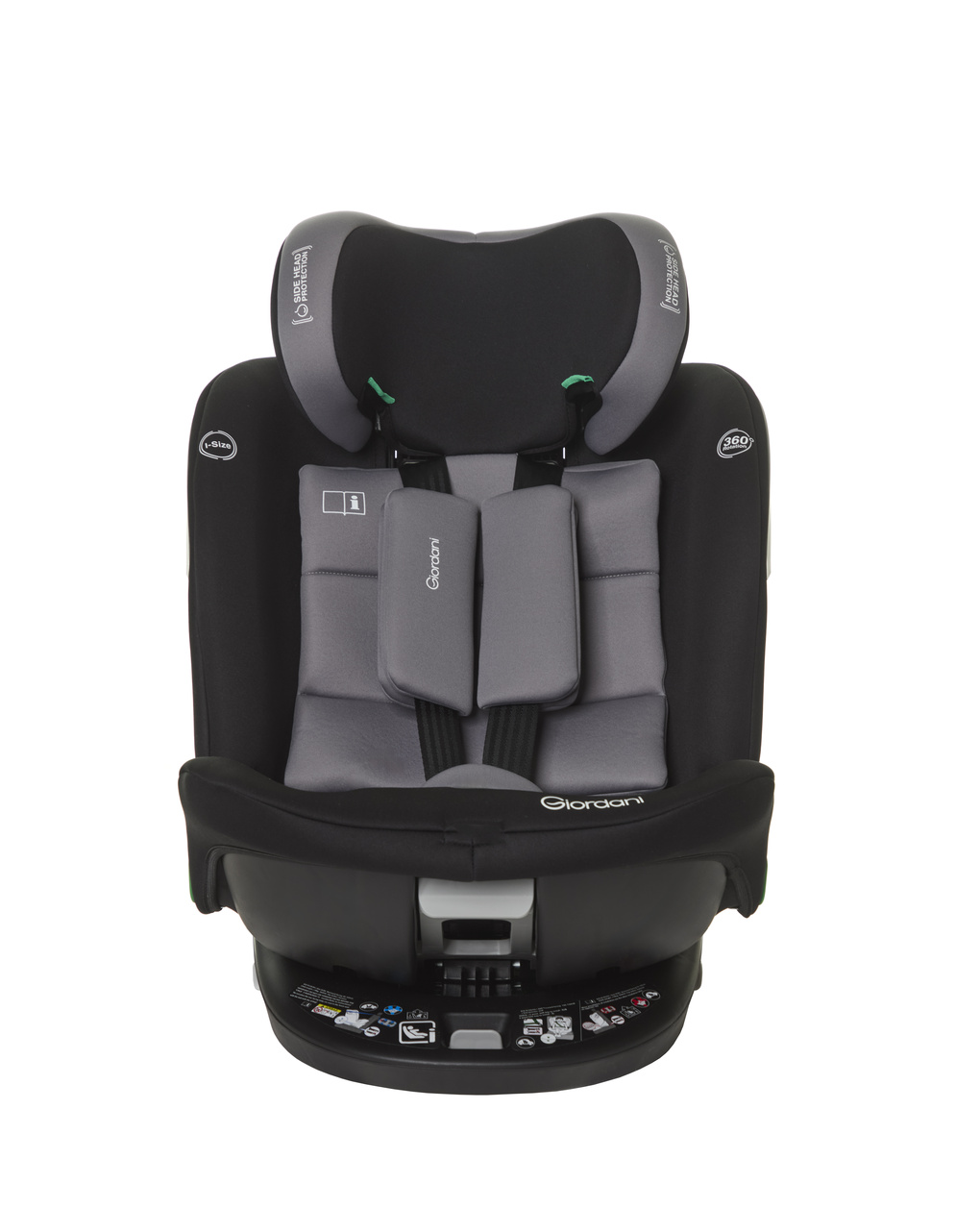Seggiolino auto jupiter (40-150cm) 0-12anni - giordani