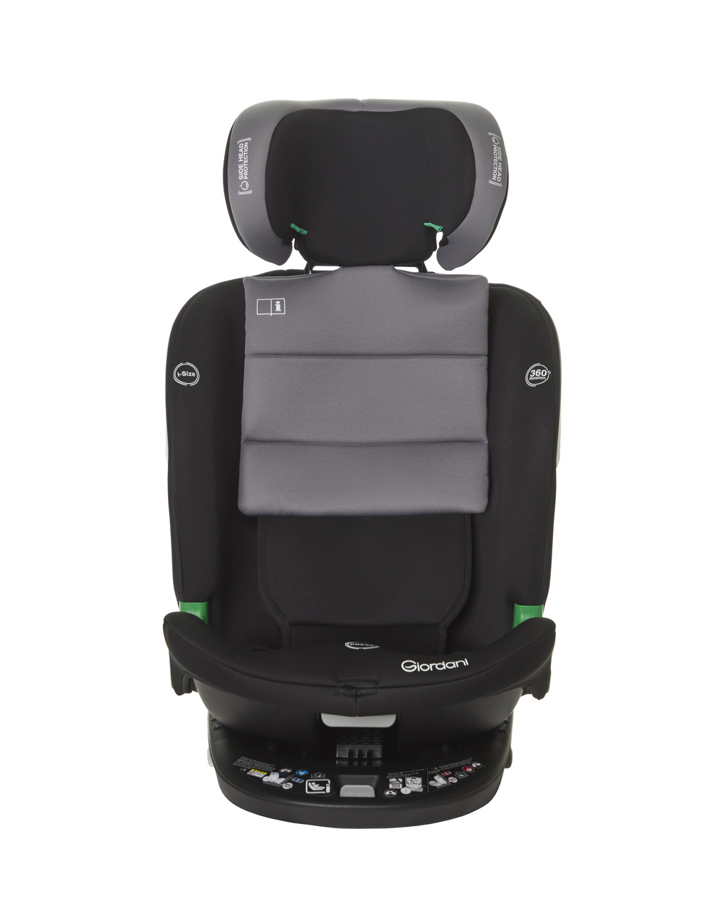 Seggiolino auto jupiter (40-150cm) 0-12anni - giordani