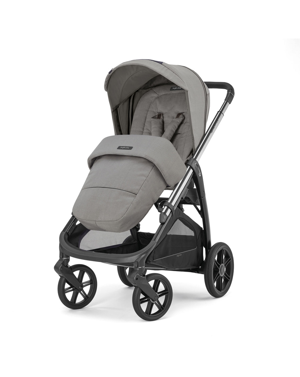 Sistema modulare aptica duo colore platinum grey con telaio litio - inglesina