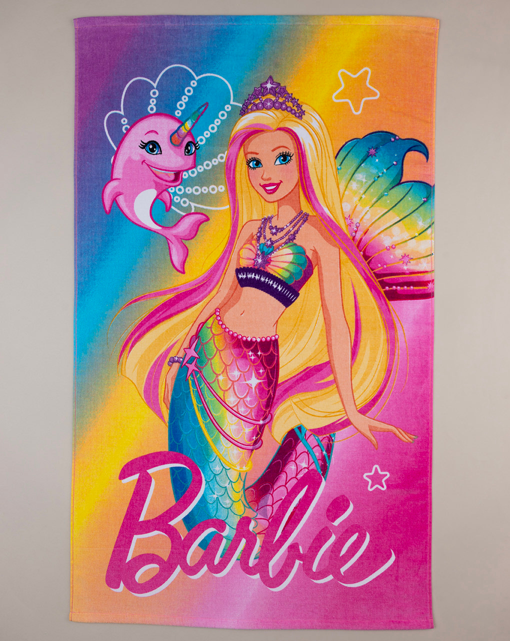 Telo mare bambina "barbie"