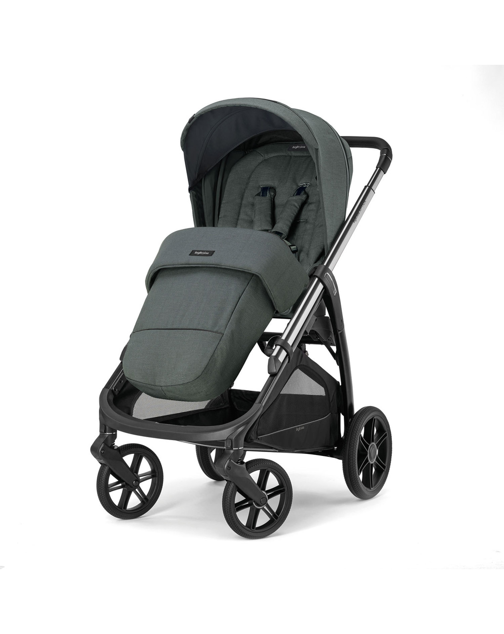 Sistema modulare aptica duo colore emerald green con telaio litio - inglesina
