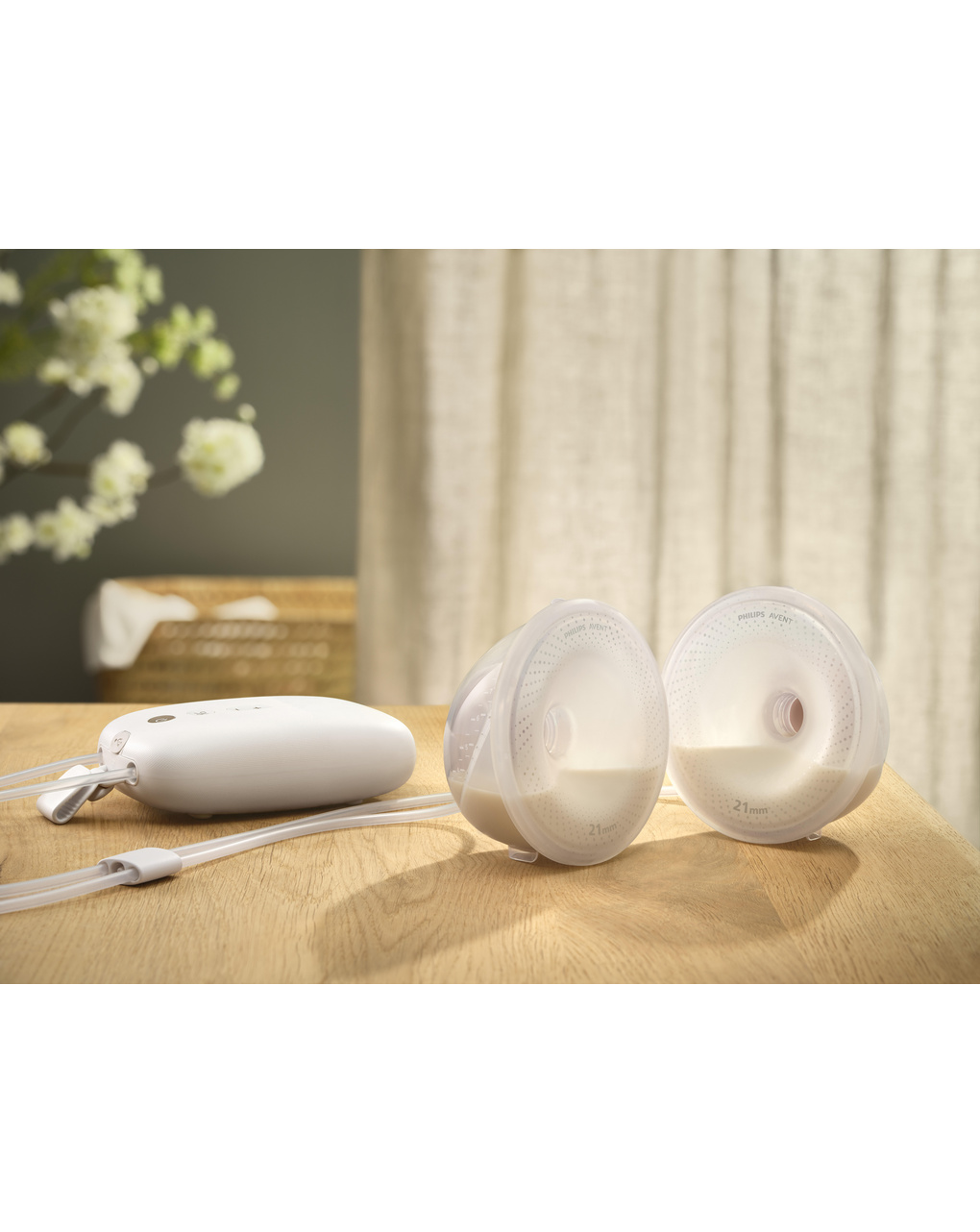Tiralatte elettrico indossabile doppio hands-free  - philips avent