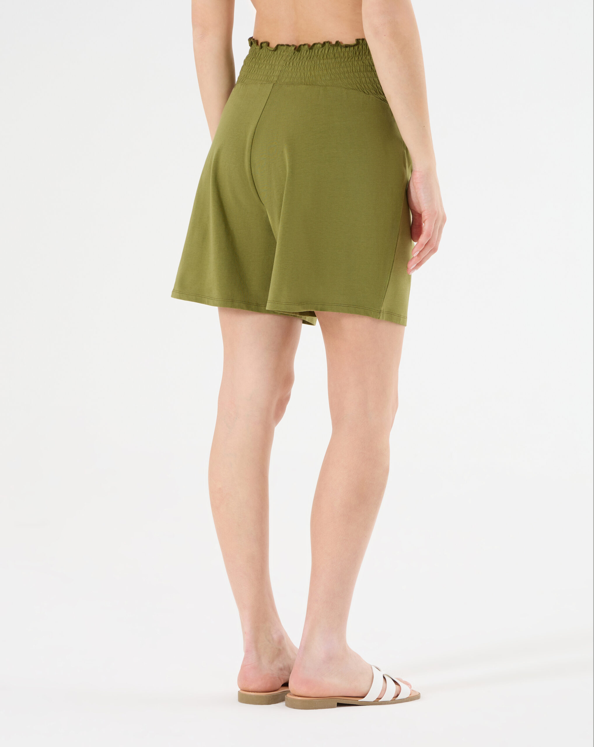 Shorts verdi vita alta premaman