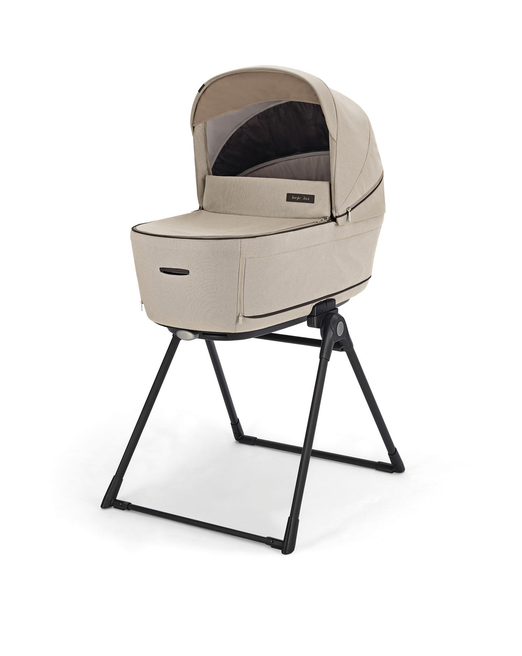 Sistema modulare aptica duo colore pashmina beige con telaio palladio - inglesina