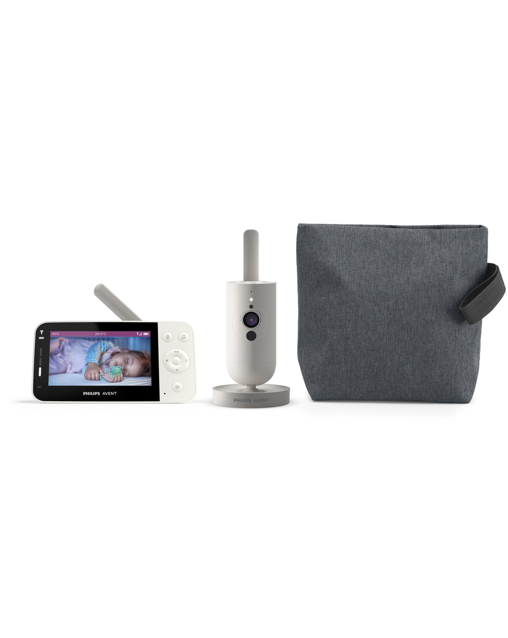 Video monitor premium connesso con applicazione - philips avent