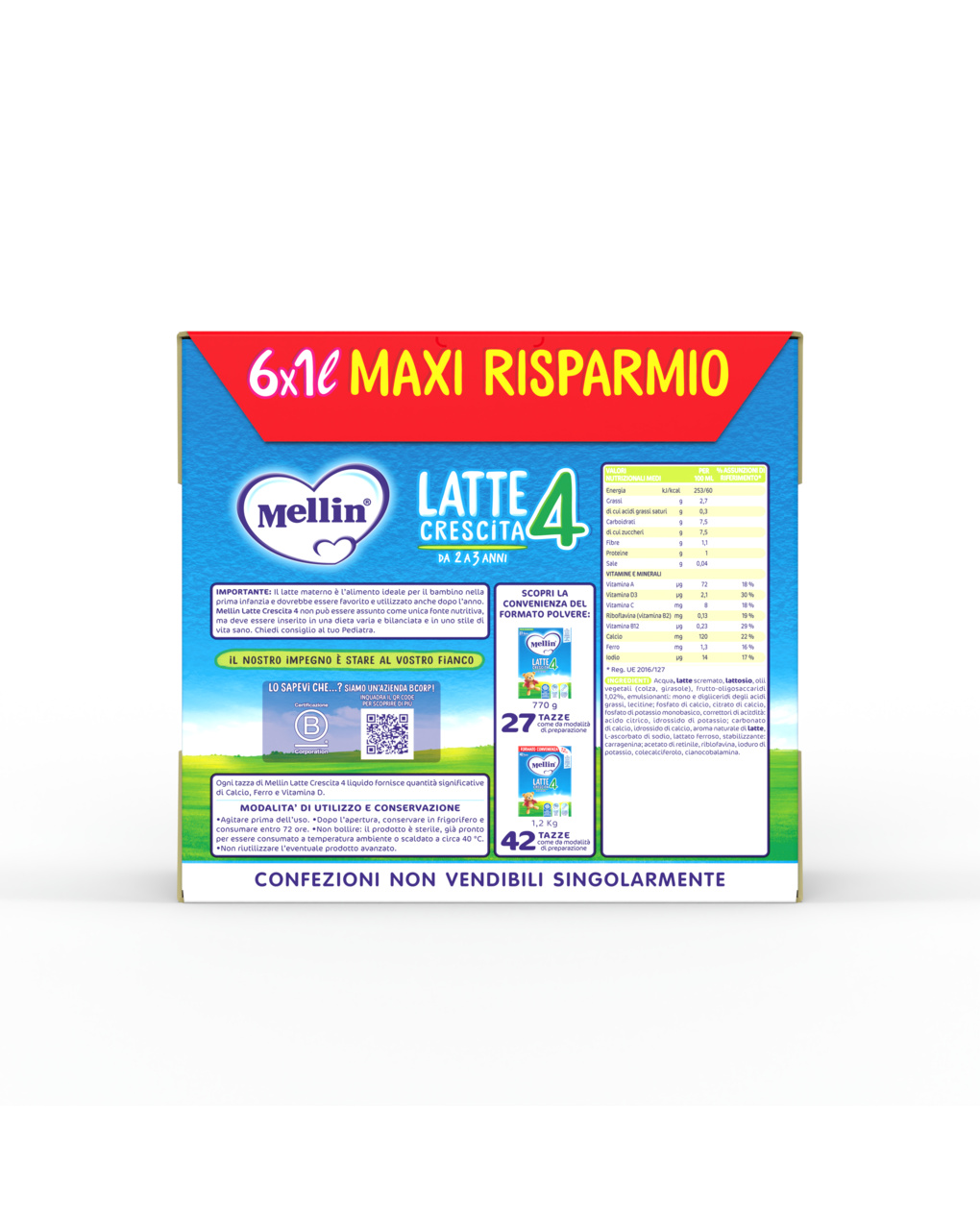 Mellin gum 4 6x1000ml