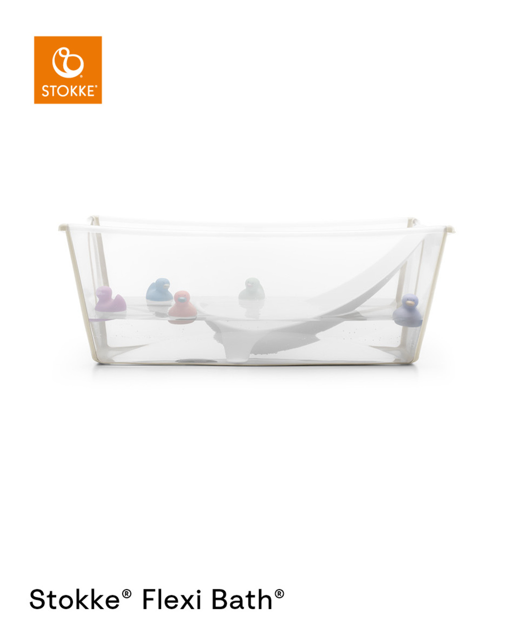 Vaschetta pieghevole flexi bath® bundle sandy beige - stokke®