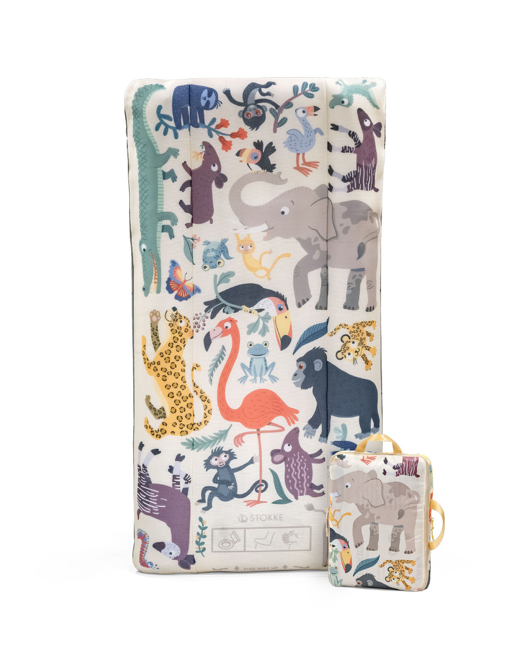 Letto gonfiabile per bambini jetkids™ cloudsleeper™ - famiglia degli animali - stokke®