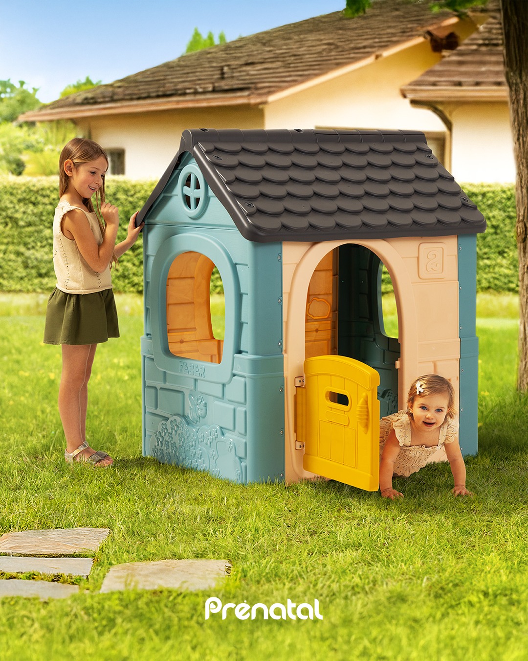 Toc toc! E così la porta si apre su un giardino p&#8230;