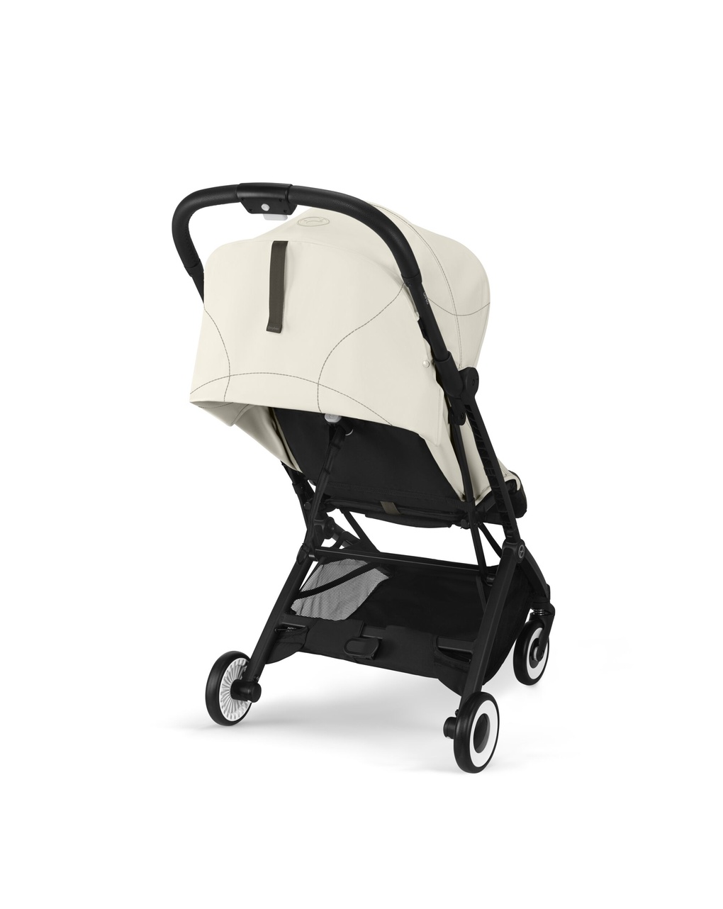 Passeggino orfeo blk canvas white light beige - cybex
