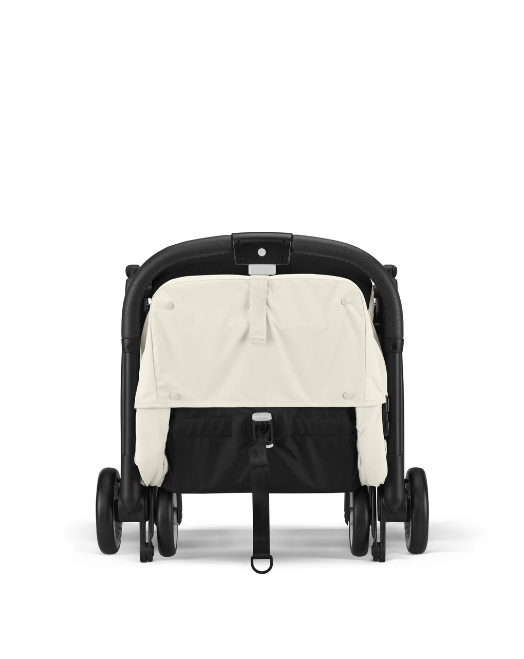 Passeggino orfeo blk canvas white light beige - cybex