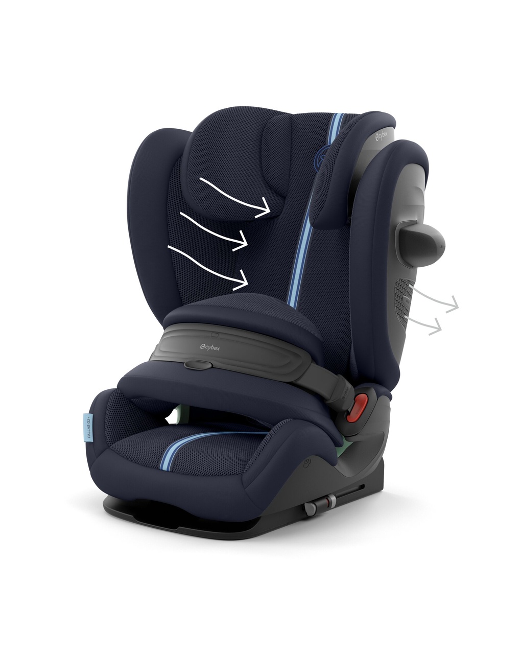 Pallas g2 i-size plus magic ocean blu/ navy blu 76-150cm - cybex