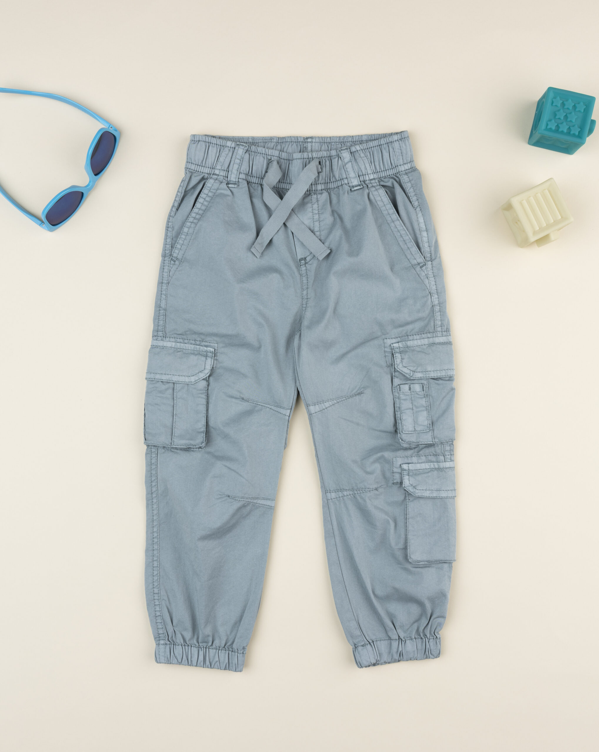 Pantaloni cargo verdi bambino