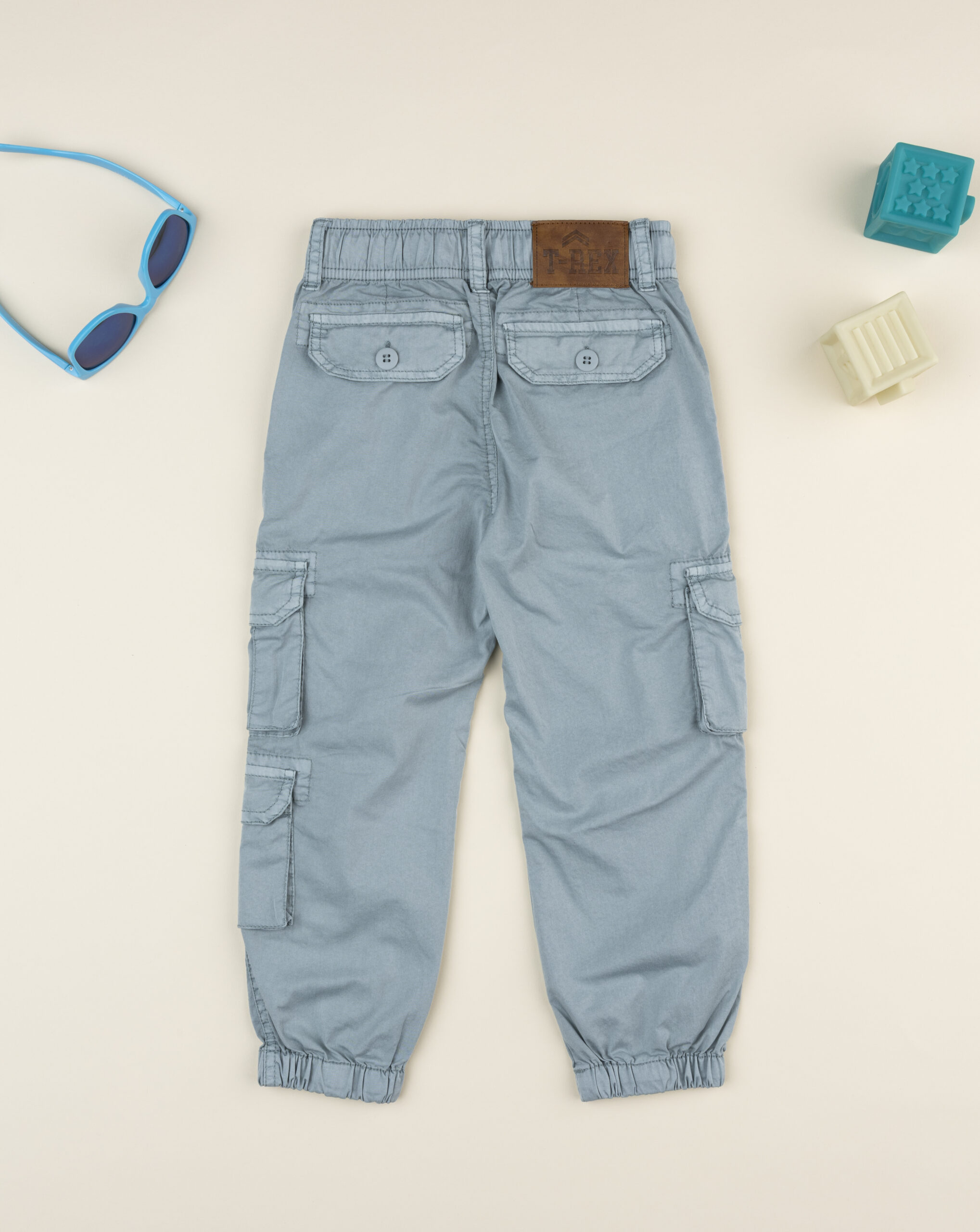 Pantaloni cargo verdi bambino